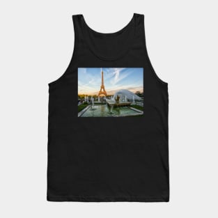 Golden Hour on the Trocadéro Tank Top